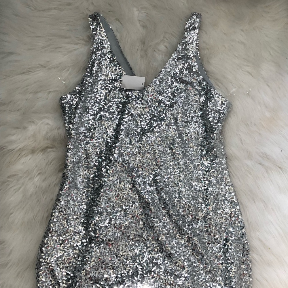 Sparkly mini dress